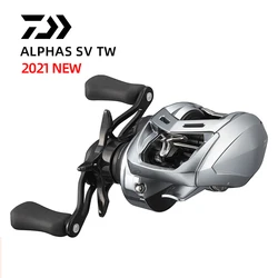 DAIWA ALPHAS SV TW – Carrete Baitcast 7.1:1 agua salada 4.5KG
