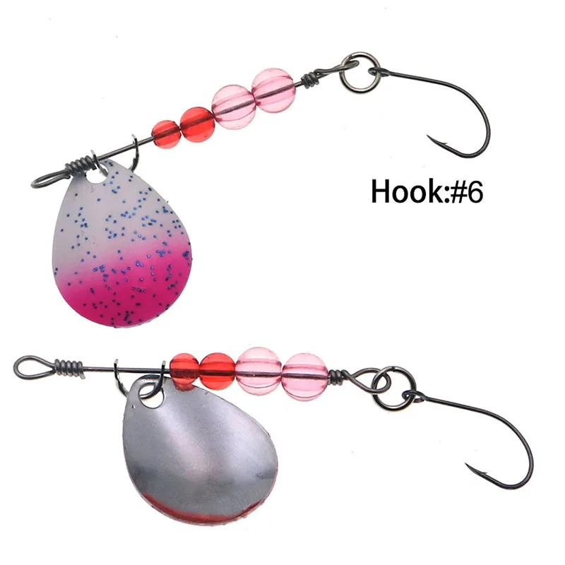 HISTOLURE-señuelo de cuchara de pesca de Metal giratorio, cebo Artificial duro con ganchos, señuelos de trucha de arroyo de agua dulce, aparejos de pesca - imagen 4