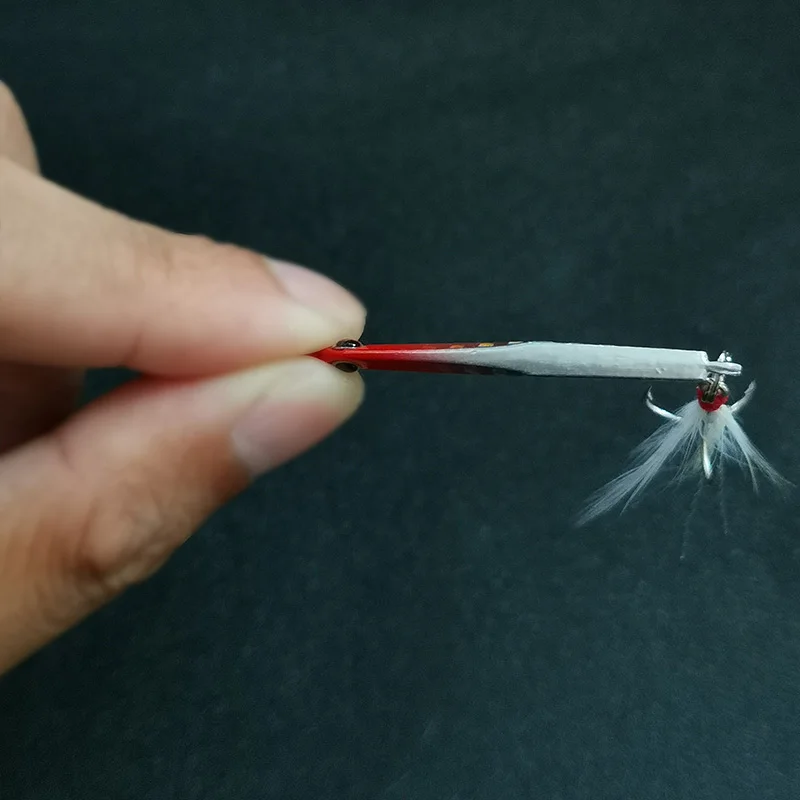 OUTKIT-señuelo de Metal de fundición larga, cuchara de pesca de 7-21g, señuelo duro para pesca en el mar, cuchara, aparejos de pesca, señuelos de Jigging de Metal, 1 Uds. - imagen 4