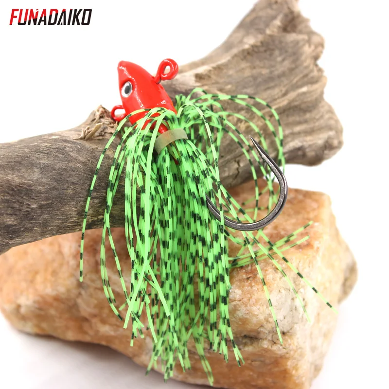 Funadaiko-faldas de silicona para pesca, accesorios de buzzbits, material de goma para atar moscas, 13cm de longitud, 5 mechones por lote, novedad