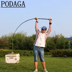 Caña surfcasting telescópica de carbono – Acción rápida para mar