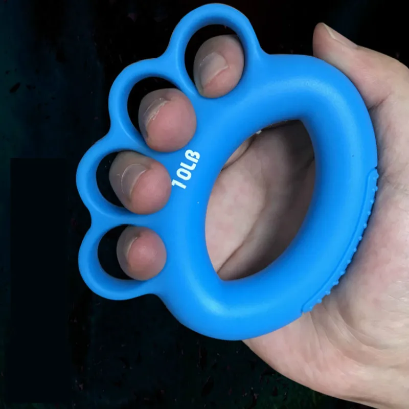 Agarre de mano para hombres y mujeres, agarre de anillo para practicar fuerza de mano, golpe de dedo, rehabilitación, entrenamiento, equipo de Fitness - imagen 4