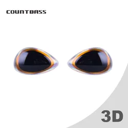 Countbass Ojos de señuelo holográficos 3D – Llantas doradas