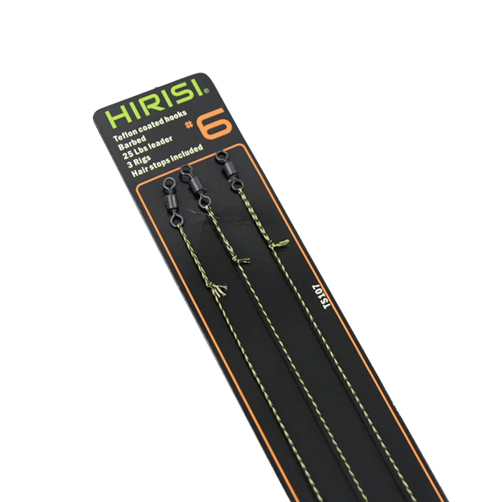 3 anzuelos de pesca de carpa, aparejo de pesca listo para usar con anzuelo y topes Boilie, aparejos de pesca terminales - imagen 4