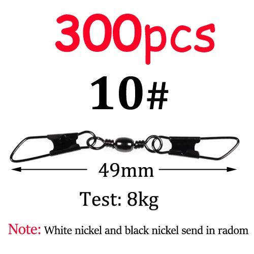 300pcs  size 10