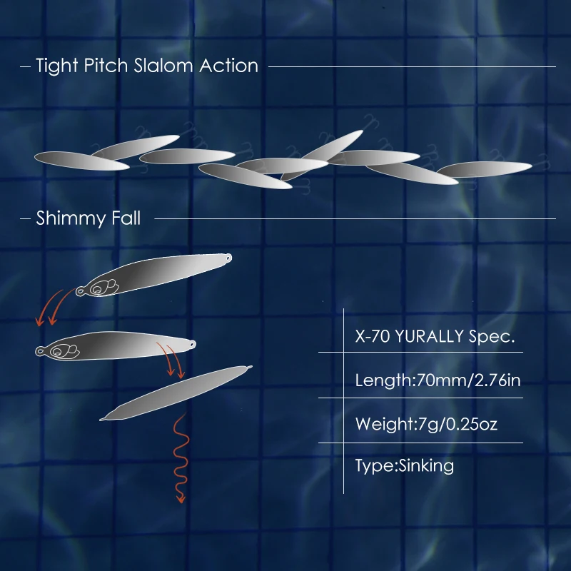 MEREDITH Jerk señuelo de pesca que se hunde con lápiz, Wobbler, lubina, aparejos de pesca, accesorios de Pesca, Señuelos de agua salada, cebo de arrastre,pencil lure - imagen 4