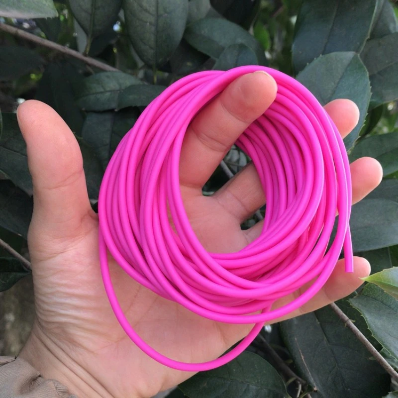 Tirachinas de goma elástica para niños, cuerda de goma para Fitness, tubo de látex, ejercicio completo, cuerda elástica de goma - imagen 3