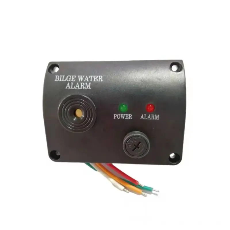 Alarma de sentina para barco marino, placa de interruptor de Panel de bomba, ABS, automática, 12V - imagen 2