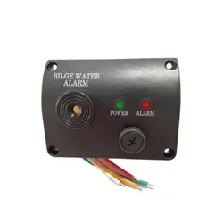 Alarma de sentina para barco marino, placa de interruptor de Panel de bomba, ABS, automática, 12V
