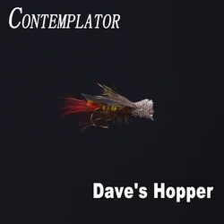 Dave's Hopper – Mosca imitación saltamonte para trucha y lubina