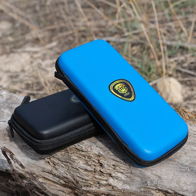 Kingdom Portabale caja de aparejos de pesca impermeable 20*10*4,3 cm caja de espuma de cebo caja de almacenamiento de PVC bolsa contenedor accesorios de pesca - imagen 5