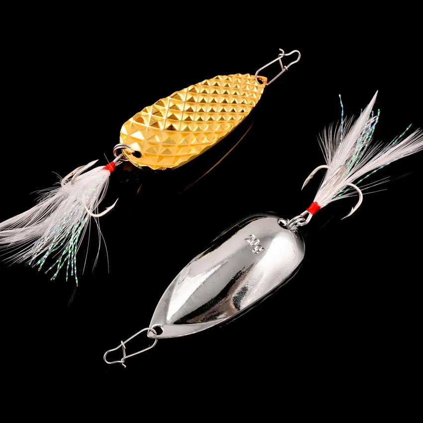 Señuelo de pesca de Metal, cebo Artificial Wobbler, 7g/10g/15g/20g - imagen 4