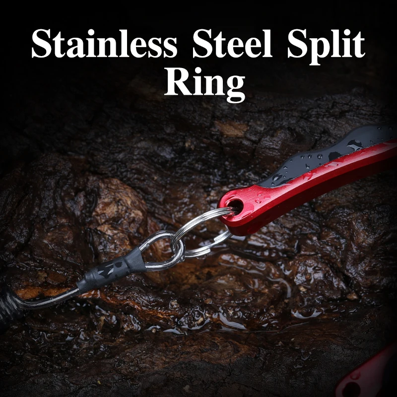 TSURINOYA-sedal de acero para pesca, cuerda elástica para evitar caída de caña de pescar, cuerda elástica, herramienta de pesca, cordones de bobina, 2 uds. - imagen 4