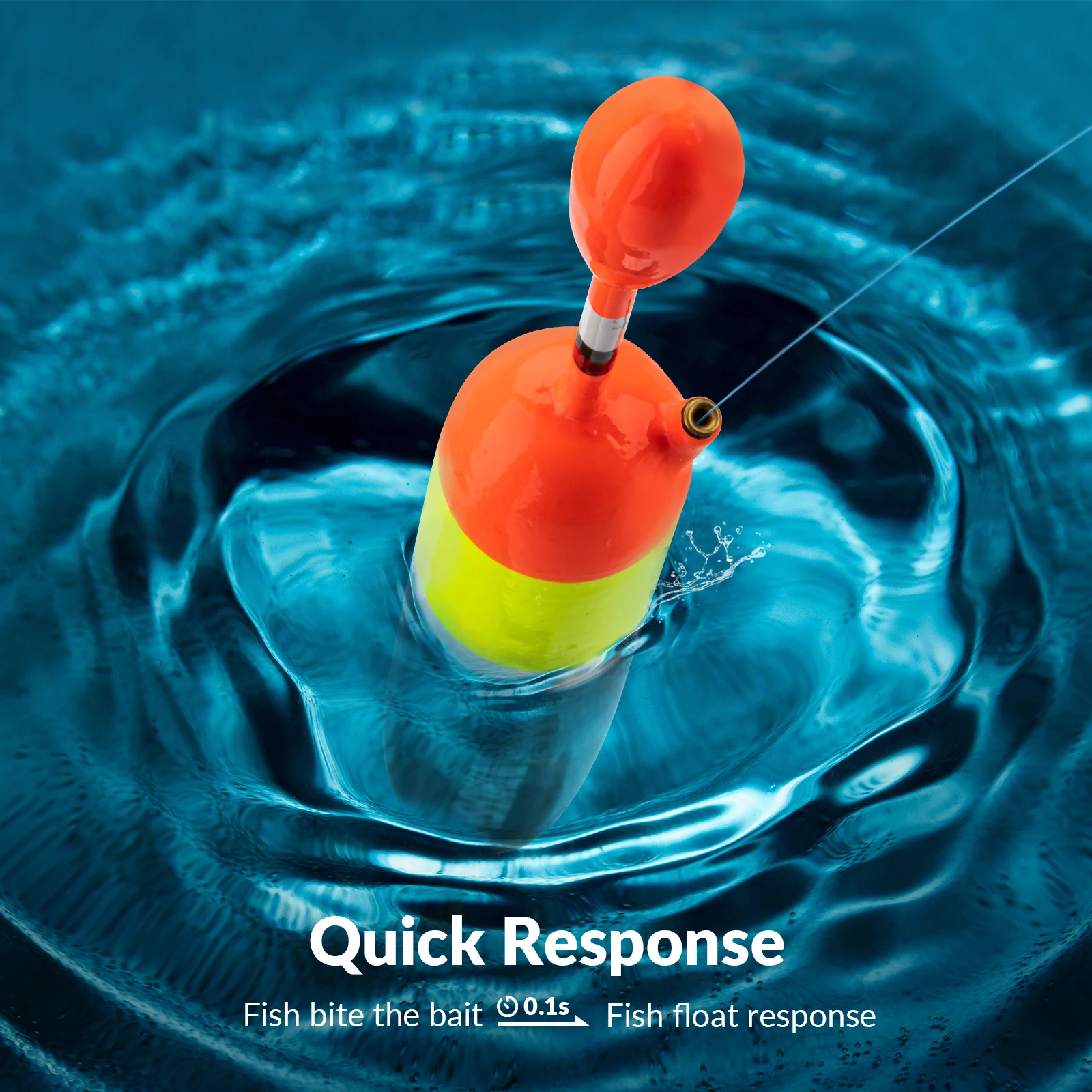 THKFISH-flotador de pesca de mar, Bobber antideslizante, 5g, 10g, 15g, flotador de agua dulce, Bobbers deslizantes de madera de Balsa, boyas para aparejos de pesca de lubina - imagen 5