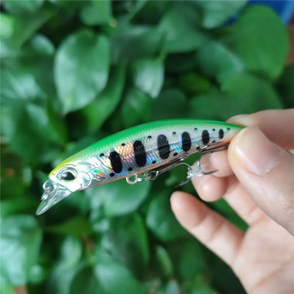 TSURINOYA-Señuelos de Pesca de 8 piezas, Minnow DW67, 60mm, 6g, Lucio, Minnow, manivela, Wobbler, modelo de cebos duros - imagen 5