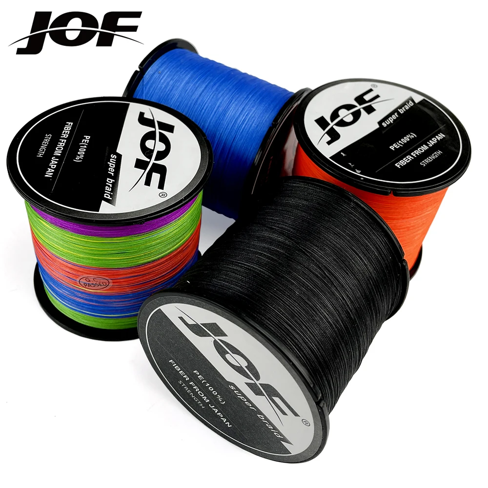 JOF Fishing-Hilo de pescar de 500M, multifilamento de 4 hebras para pesca de carpa, 10, 12, 18, 28, 35, 40, 50, 60, 80lb - imagen 5