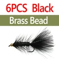 6pcs Brass Bd Black
