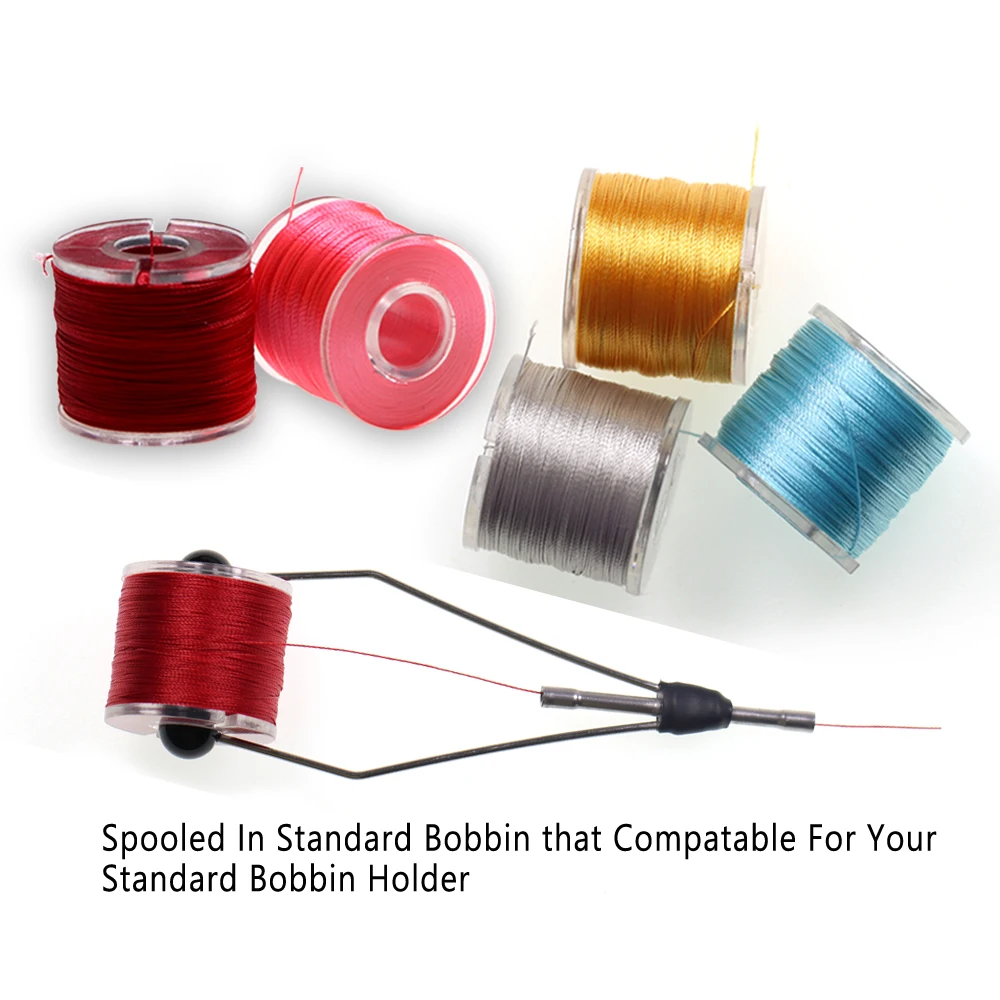 Bimoo-Hilo de encuadernación para anzuelo de pesca, 120D, 150D, 150m, resistente, lento, con brillo UV - imagen 5