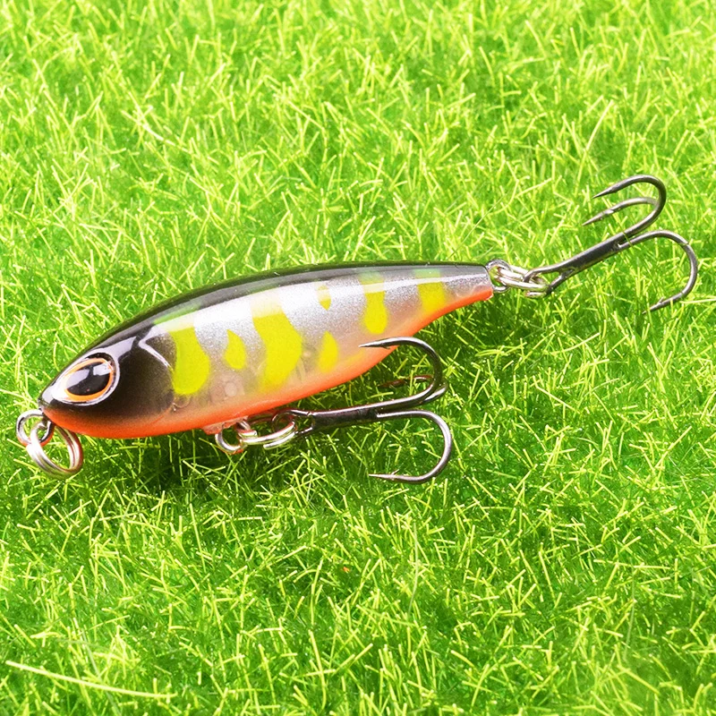 WDAIREN-Señuelos de Pesca duros, Mini lápiz, 4,8 cm, 3,6g, aparejos de plástico Artificial, Swimbait, Crankbait, lubina, Leurre - imagen 5