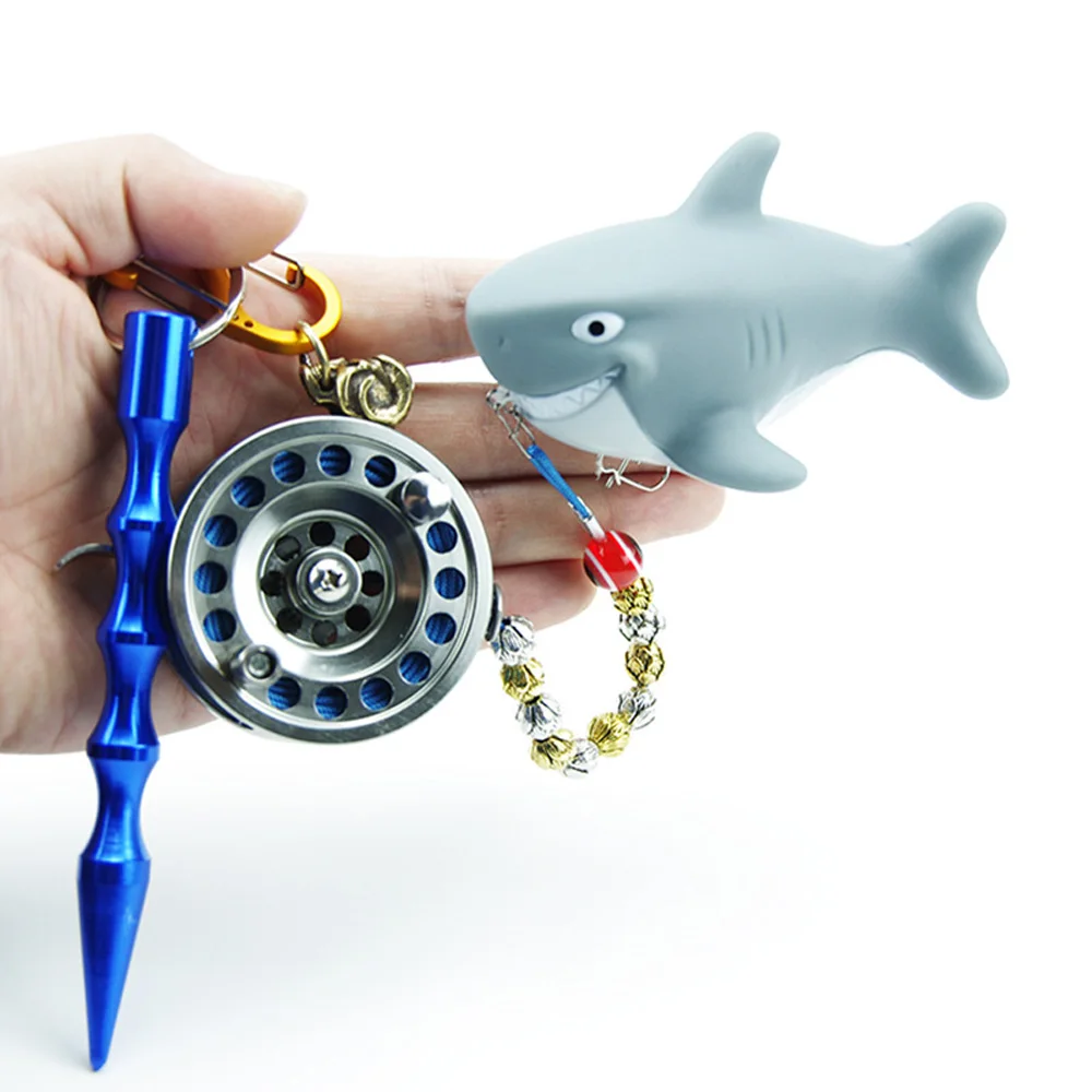 MAGBLUE-hebilla de bloqueo de pesca artesanal, accesorio con personalidad modificada, ABS, llamativo, flotante, 1 unidad - imagen 5