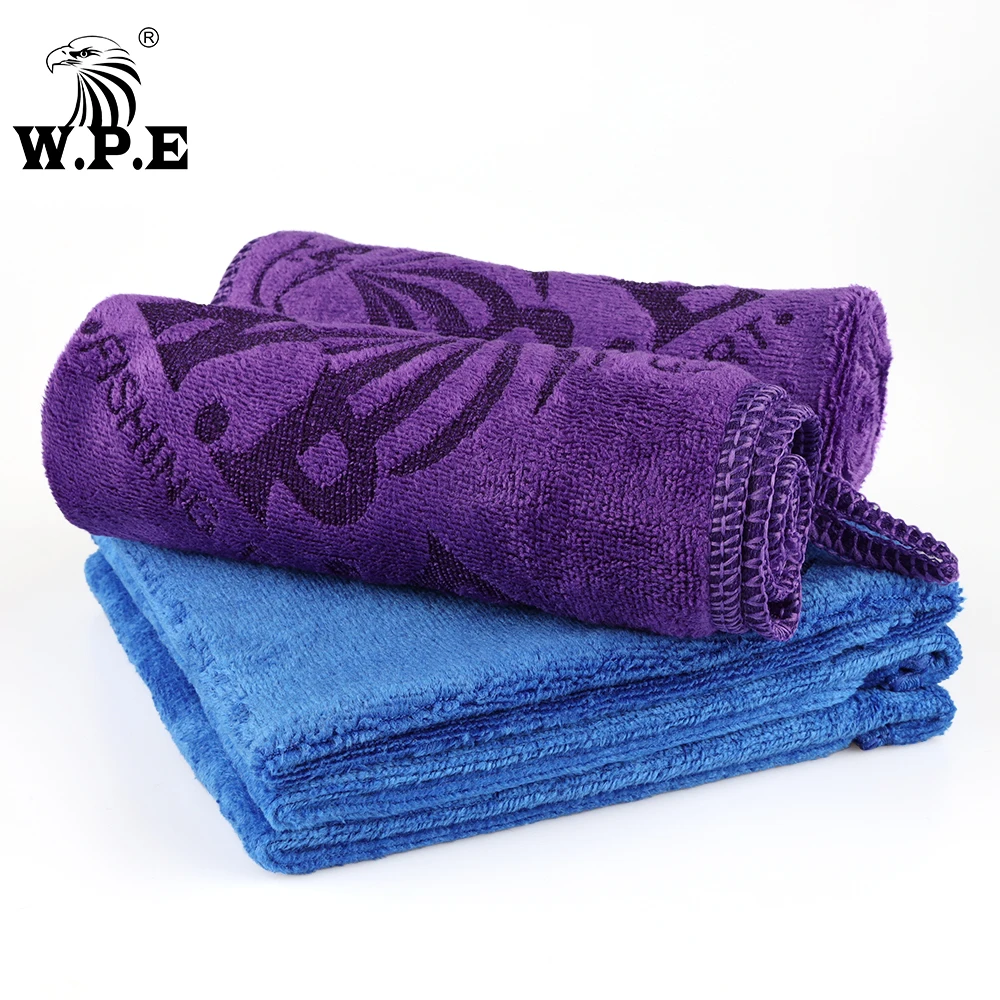 Toalla W.P.E Pesca Antiadherente Absorbente Azul/Púrpura - vista principal