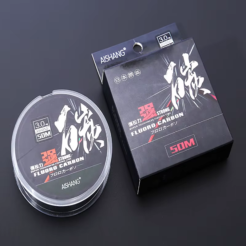 Línea de fluorocarbono puro para pesca en agua salada - resistente - imagen 4