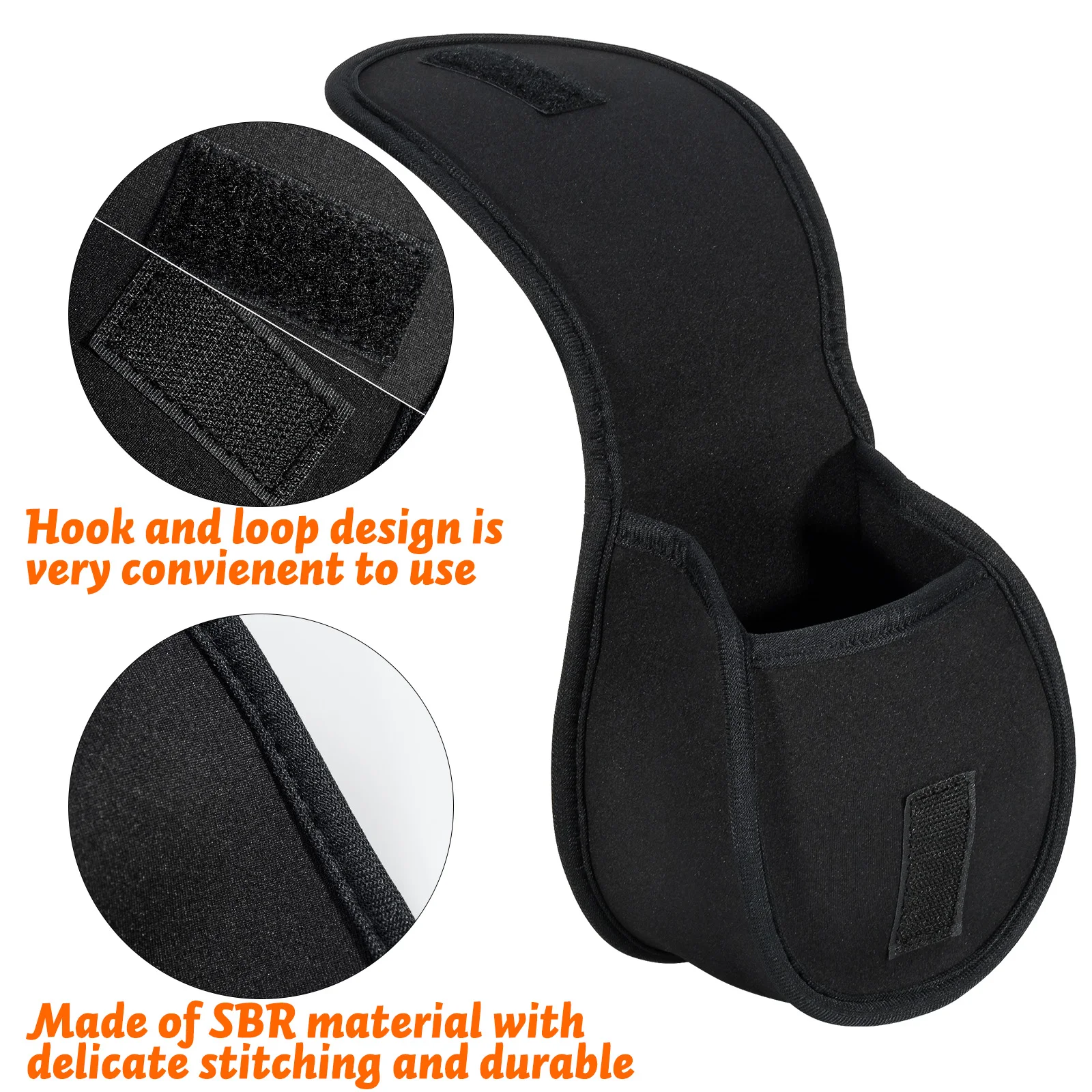 Bolsa para carrete de pesca con mosca, cubierta protectora, paquete de almacenamiento, Baitcasting, tambor, balsa - imagen 4