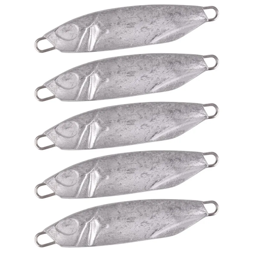 Señuelo de pesca de Lures10g, 15g, 20g, 30g, 40g, cuchara en blanco, Spinnerbait de Metal, señuelo de atún para lubina, aparejos para pececillos, 20 piezas - imagen 3