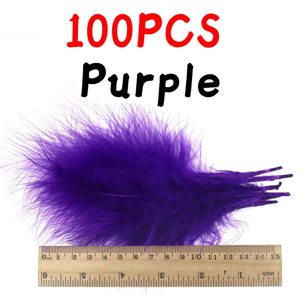 100pcs Purple
