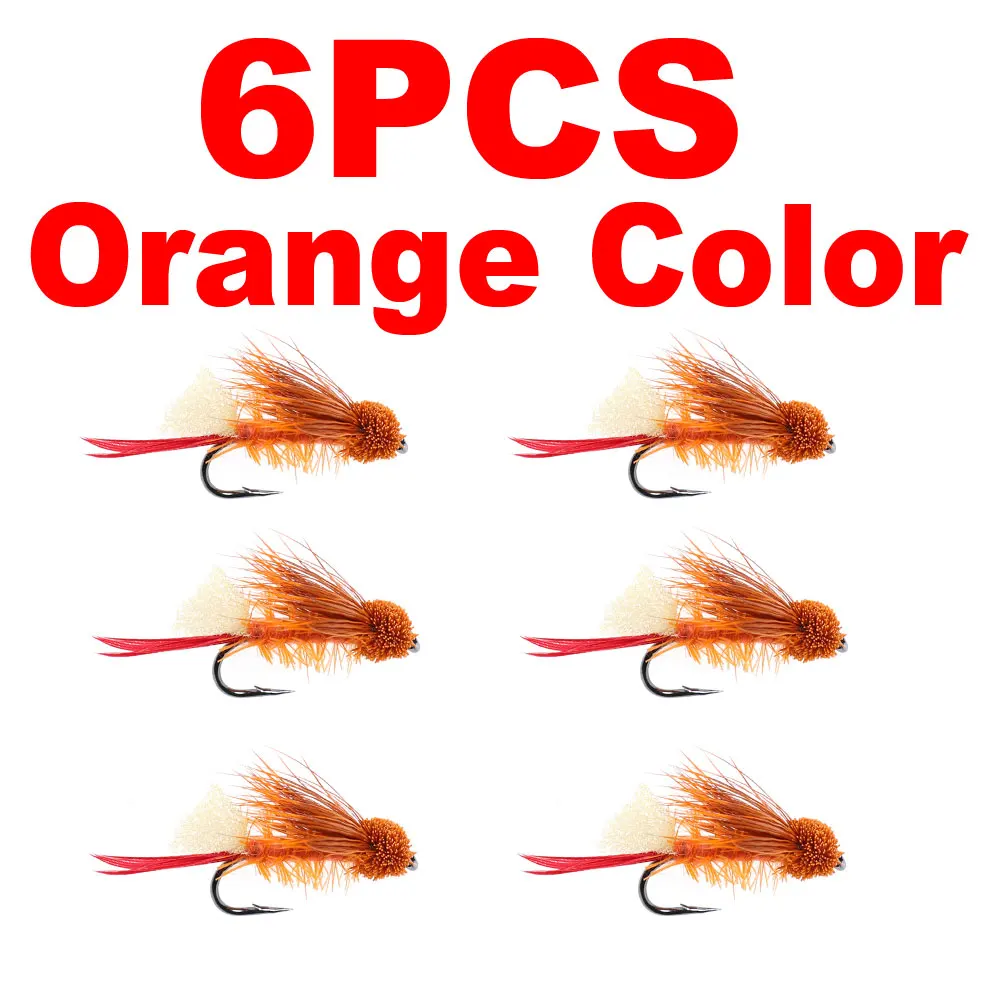 6pcs Orange