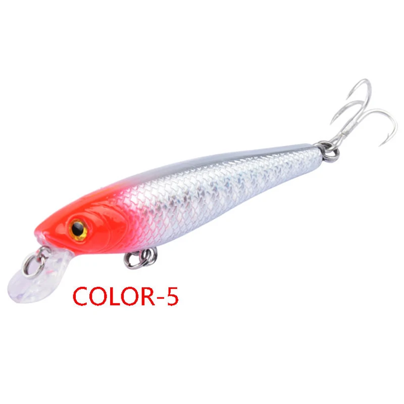 POETRYYI-Señuelos de Pesca 202, sistema de superficie de agua minnow 67mm 4,2g, anzuelos fuertes artificiales duros, Jerkbait, Wobblers, pesca de trucha - imagen 2