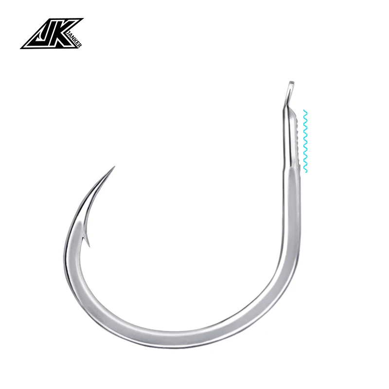 JK SJRH Anzuelos Jigging – Señuelo Plano de Carbono para Atún - imagen 2