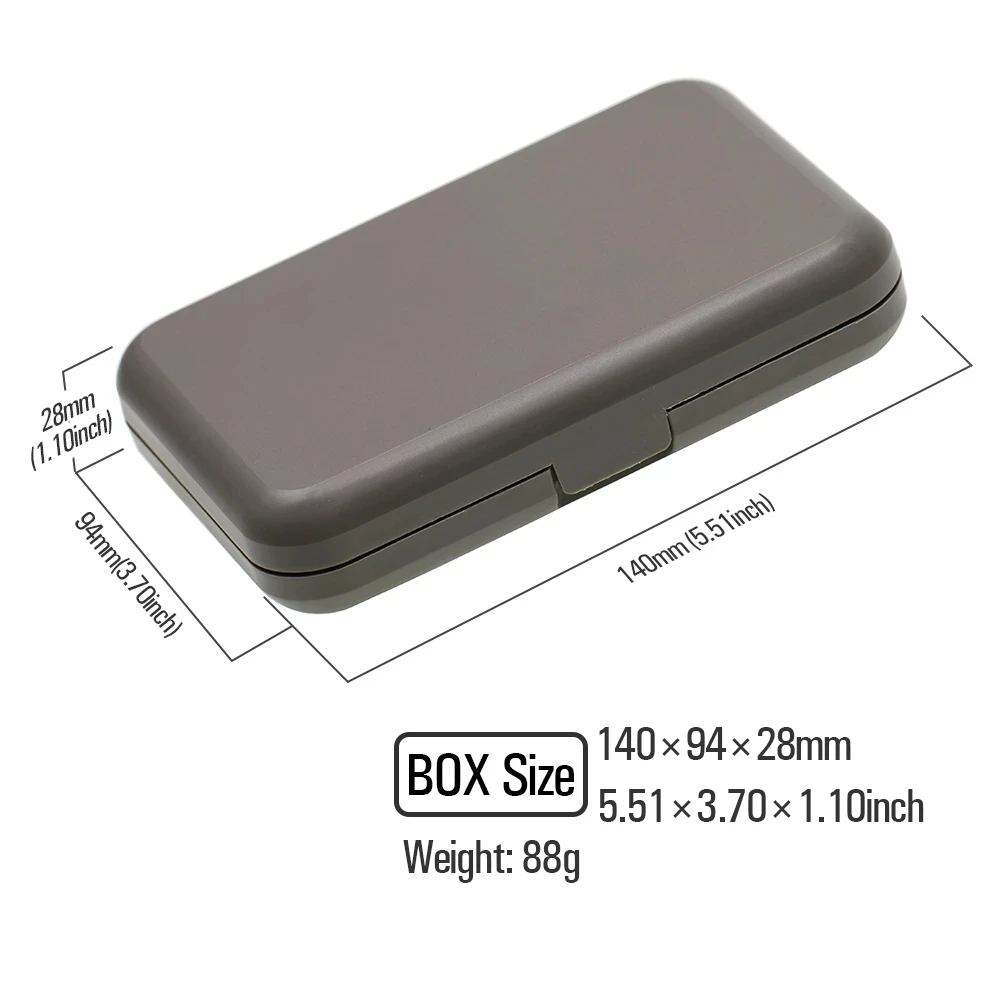 Wifreo-Juego de Señuelos de Pesca, caja de moscas e insectos para trucha, ninfas, gusano, Squirmy, larvas, 126 unidades - imagen 4