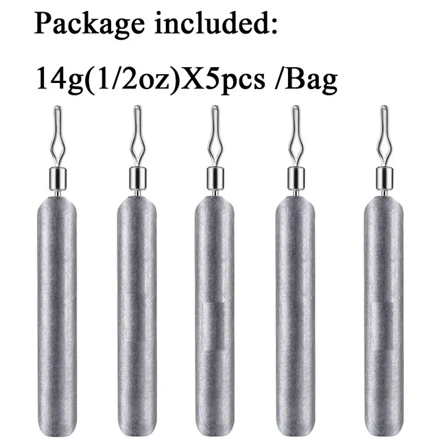 5pcs 14g sinkers