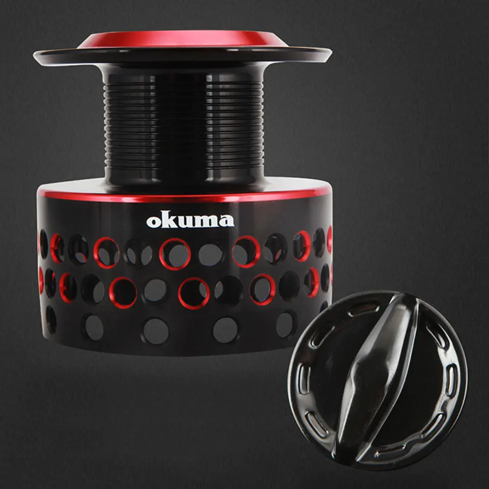 Okuma-carrete de pesca Ceymar, accesorio giratorio 7 + 1BB Max 15KG, potencia máxima suavidad, resistente a la corrosión, cuerpo de grafito - imagen 5