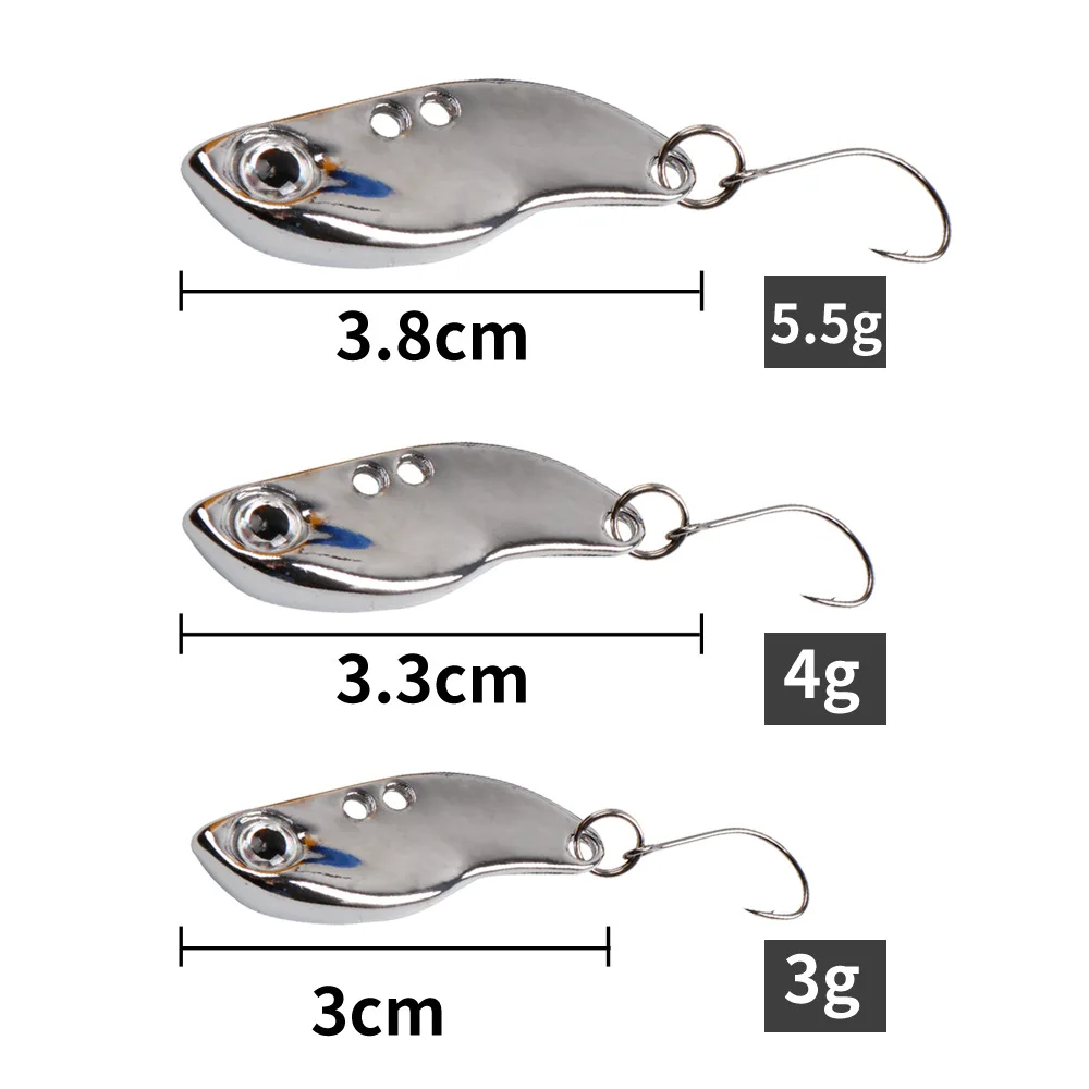 Señuelos Vib Wobblers MAGBLUE Mini 3D para trucha, lucio y perca - imagen 5