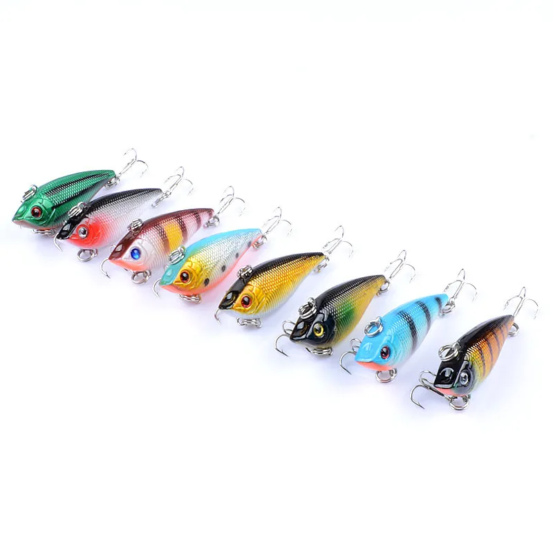 Cebo biónico de pesca, aparejos duros de plástico, lote de cebos blandos, 5cm, 1 unidad - imagen 3