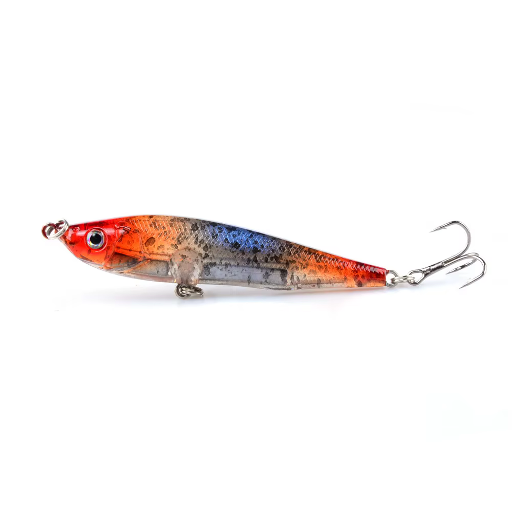 Señuelo de pesca flotante, cebo duro Crankbait Minnow, aparejos de pesca de Lucio, 8cm, 13g - imagen 4