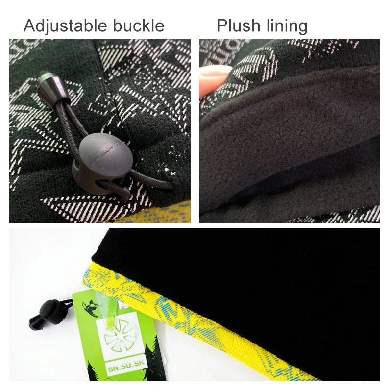 Bandana térmica de invierno para hombre y mujer, calentador de cuello para exteriores, cubierta de media cara para ciclismo, Snowboard, esquí, senderismo, escalada - imagen 5