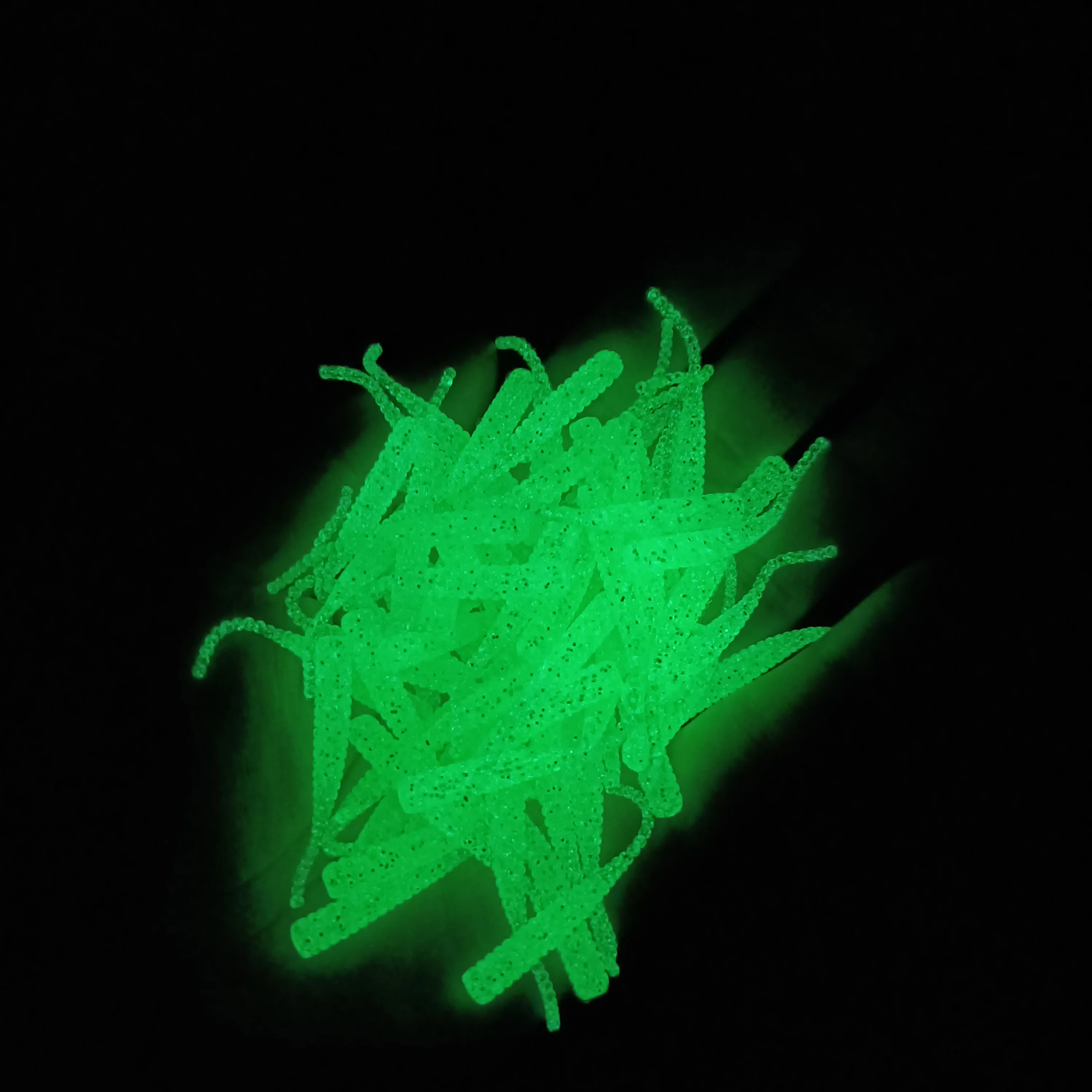 DUODUOYU 20 unids/lote AJING señuelo suave Rockfish Señuelos de Pesca 0,36g/40mm MINI cebo Artificial Swimbaits Jig señuelo Wobber gusano aparejos - imagen 3