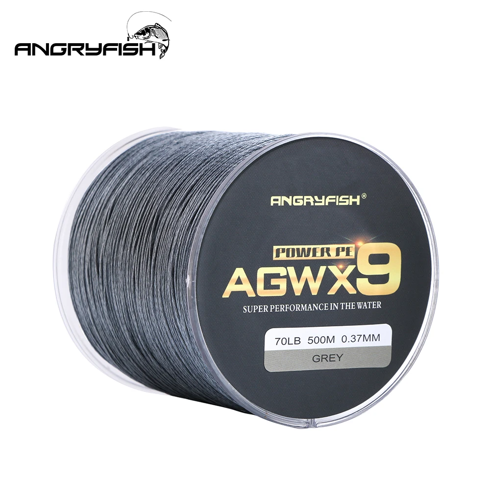 Angryfish Sedal Trenzado PE 9 Hebras – Resistencia superior