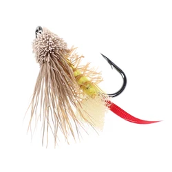 Bimoo Zuddler Mosca Seca Pelo de Ciervo – Trucha Lubina