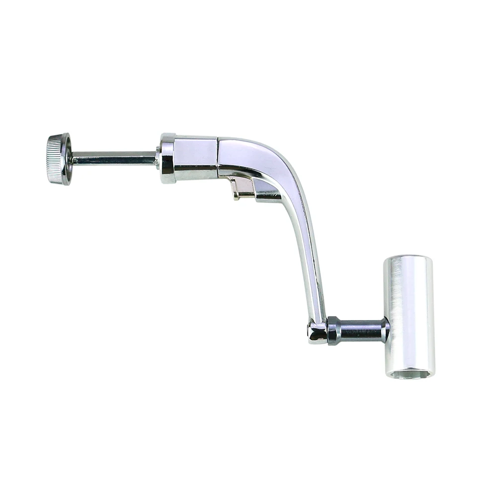 WALK FISH-carrete de pesca giratorio, 1 unidad, brazo basculante plegable de Metal completo, Mango para rueda 1000-7000, accesorios de pesca - imagen 3