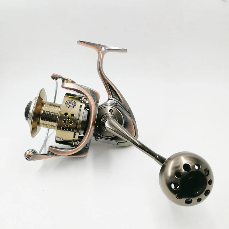 Carrete giratorio 5,2: 1 13 BB Rock, bobina De arrastre, ancla De agua salada, engranaje De Pesca De barco - imagen 3