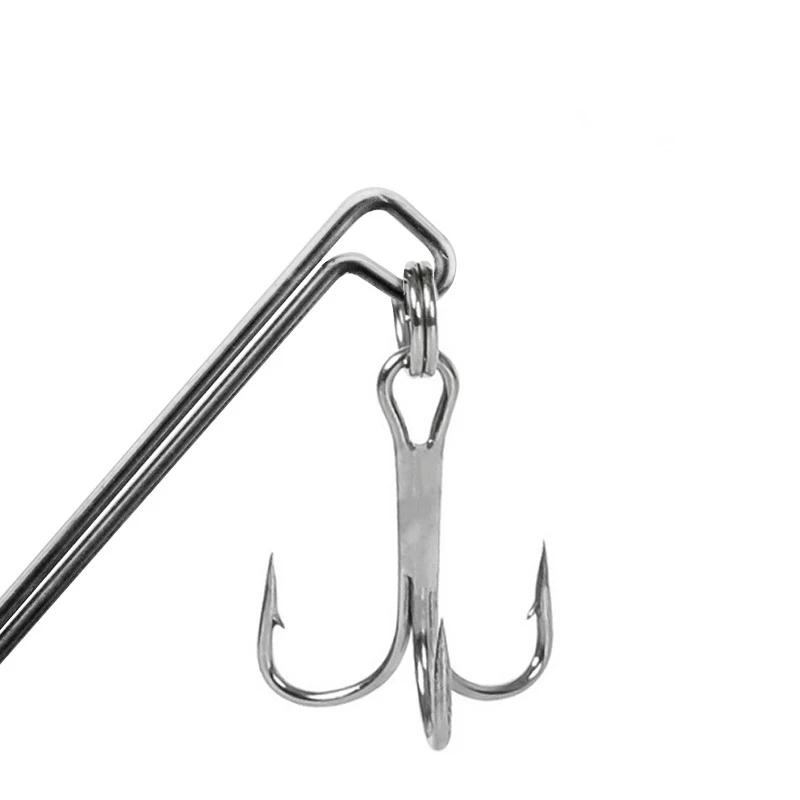 Anzuelo de cabeza de pez, cebo oscilante con doble gancho para cebo blando, accesorios de pesca, 7g/10g/17g, 3 piezas - imagen 4