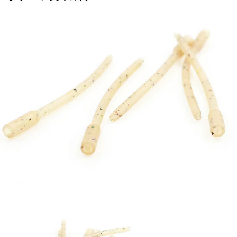 1Set/10/20/30/50 Uds carpa manga de gancho de Pesca Anti enredo de accesorios de Pesca de carpa Terminal Tackle pelo plataforma Pesca - imagen 3