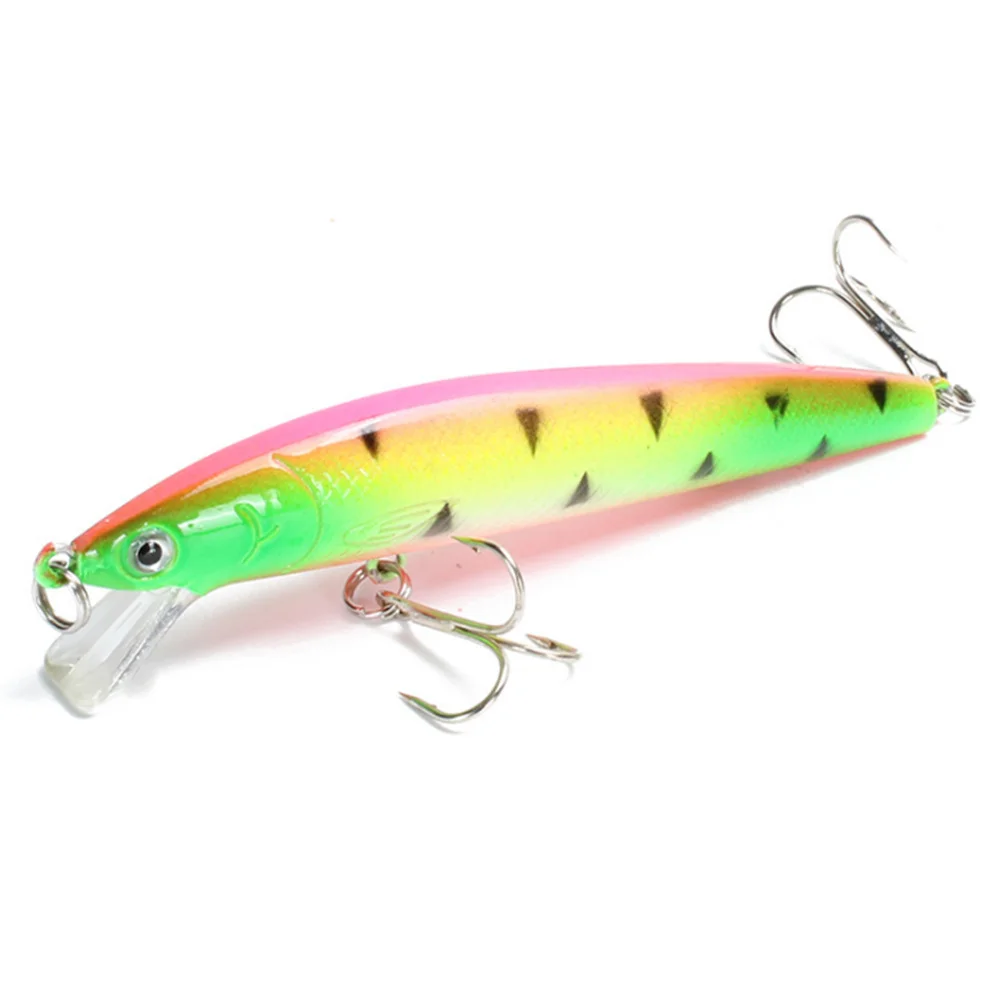 Señuelo de Pesca duro Minnow, 9,5 cm, 7,1g, Wobblers Crankbait, cebo Artificial flotante con gancho, aparejos para Pesca de Lucio Swimbait, 1 ud. - imagen 5
