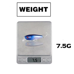 Señuelo duro con ojos 3D tipo crankbait