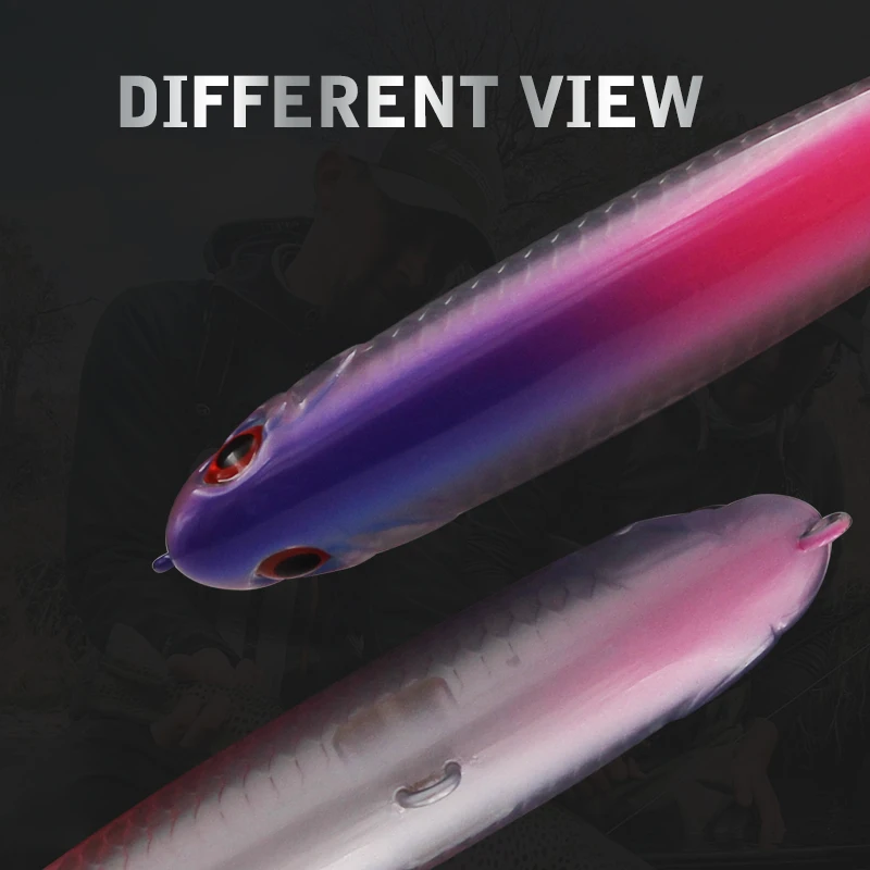 Wondershot-señuelo de pesca D03 100, de alta calidad, 85mm/2020mm, señuelo de pesca Topwater, cebo vobbler, Wobblers para peces Crankbait - imagen 5