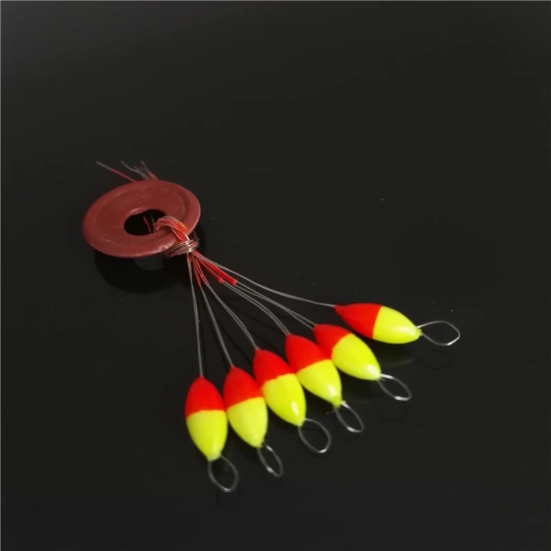 Seven-star-flotador de Pesca de carpa, accesorios de colores mezclados, boyas de Pesca, tamaño grande, mediano y pequeño, 60 piezas (10 paquetes) - imagen 3
